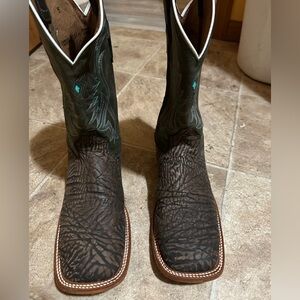 Tony Lama Men’s “Elephant” Western Boots US Size 9.5 D